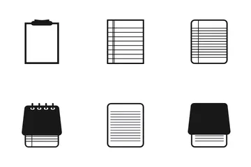 Notizblock Symbolpack