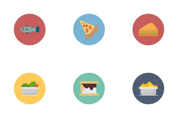 Nourriture américaine Icon Pack