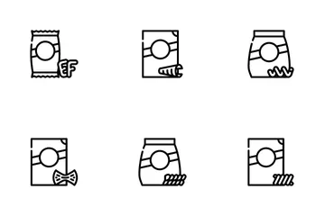 Forfait Alimentaire Pâtes Pack d'Icônes