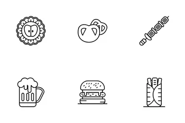 L'alimentation de rue Icon Pack