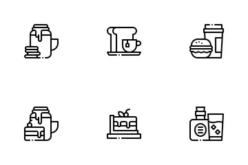 Nourriture et boisson Pack d'Icônes