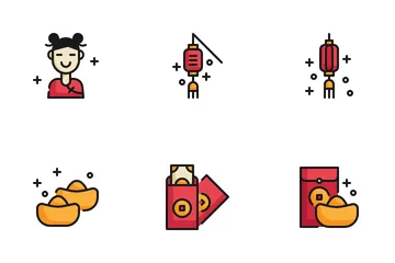 Nouvel An chinois Icon Pack