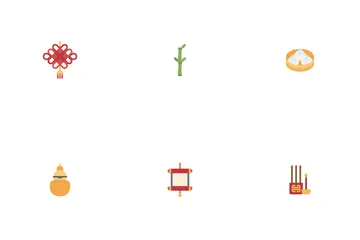Nouvel An chinois Icon Pack