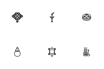 Nouvel An chinois Icon Pack
