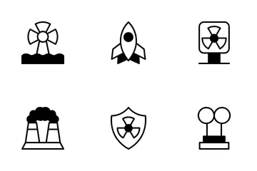 Nucléaire Pack d'Icônes