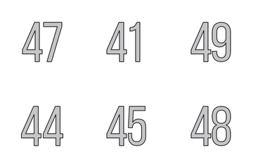 Numbers Icon Pack