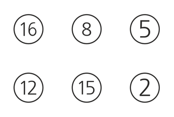 Numbers  Icon Pack