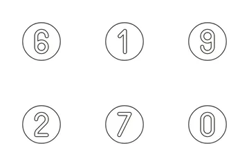 Numbers Icon Pack