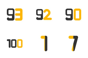 Numbers Icon Pack