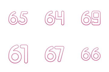 Numbers Icon Pack