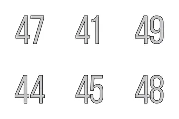 Numbers Icon Pack