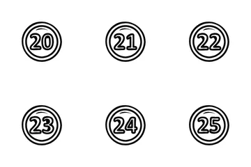 Numbers Icon Pack