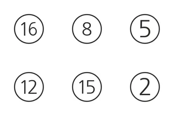 Numbers  Icon Pack