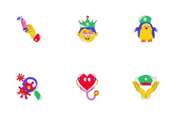 Nurse Stickers Icon Pack