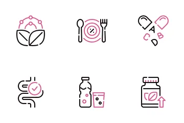 Nutrición Óptima Icon Pack