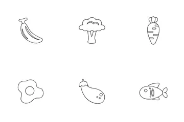 Nutritious Food Icon Pack