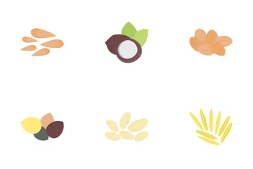 Nuts And Grains Icon Pack