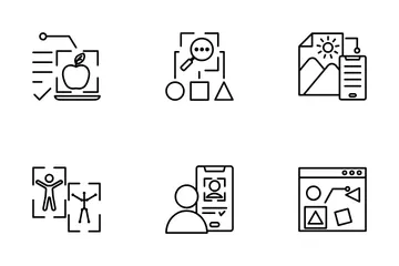 Object Recognition Icon Pack