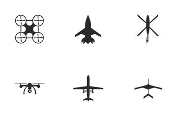 Objetos voladores Icon Pack