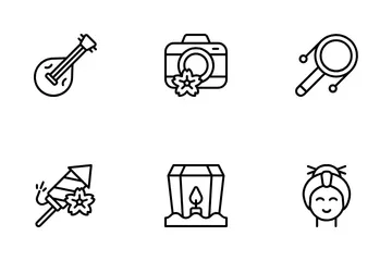 Obon Festival Icon Pack
