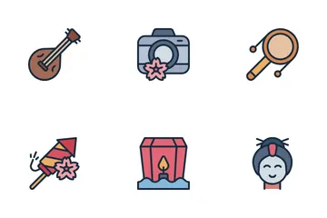 Obon Festival Icon Pack