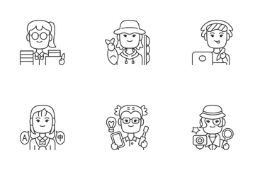 Occupation 4 Women Icon Pack