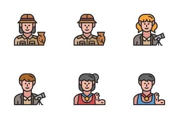 Occupation And Profession Icon Pack