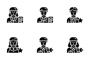 Occupation And Profession Icon Pack