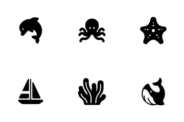Ocean And Sea  Icon Pack