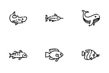 Ocean Fish Icon Pack