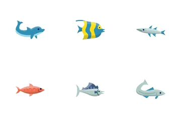 Ocean Fish Icon Pack