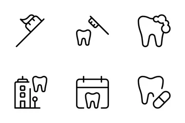 Odontologia Pacote de Ícones