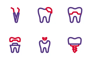 Odontologia Pacote de Ícones