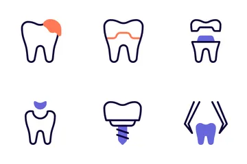 Odontologia Pacote de Ícones