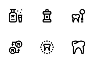 Odontología Paquete de Iconos