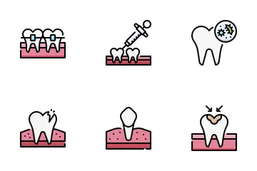 Odontología Paquete de Iconos