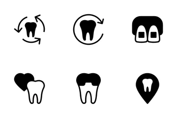 Odontológico 1 Pacote de Ícones