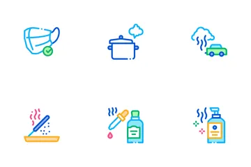 Odor Aroma And Smell Icon Pack