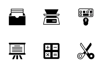 Office Accessories Icon Pack