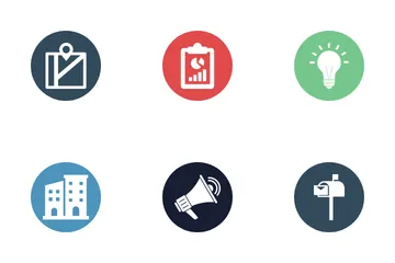 Office And Business Material Icon Pack