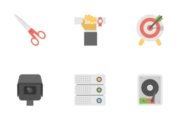 Office And Internet Flat Icons 2 Icon Pack
