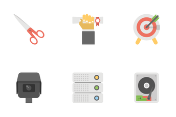 Office And Internet Flat Icons 2 Icon Pack