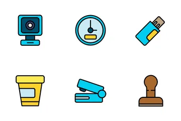 Office And Stationary Icon Pack