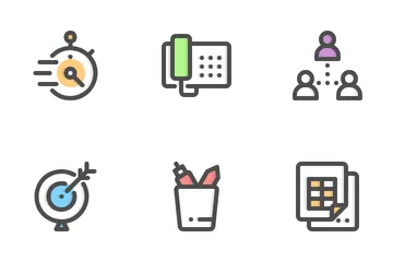 Office And Stationary Icon Pack