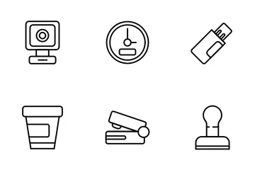 Office And Stationary Icon Pack