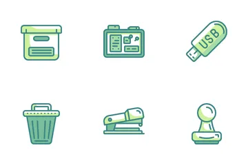 Office And Stationery Icon Pack