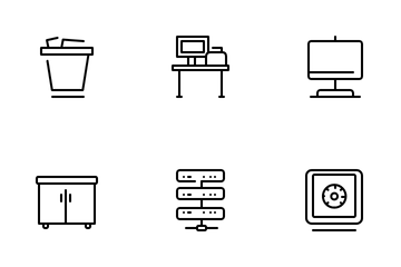 Office Appliances Icon Pack