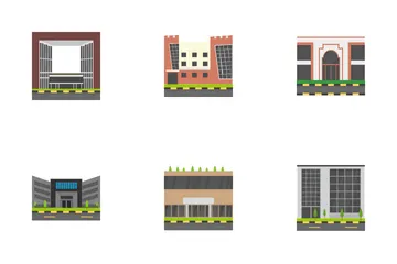 Office Building Icon Pack