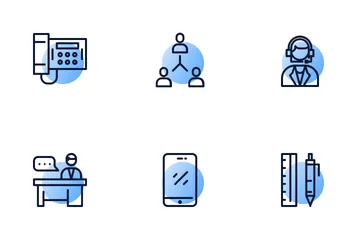 Office, Business And Management Icon Pack