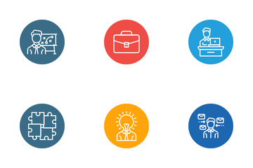 Office Culture Icon Pack